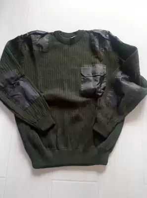 Russian Ministry of Internal Affairs Sweater 50 yards (black dark green) new 30% hair 70% Acrylic fiber