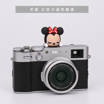Minnie Mouse Hot Shoe Cover Creative cartoon camera dust cover for Fujifilm Sony Canon Nikon Ricoh Applicable