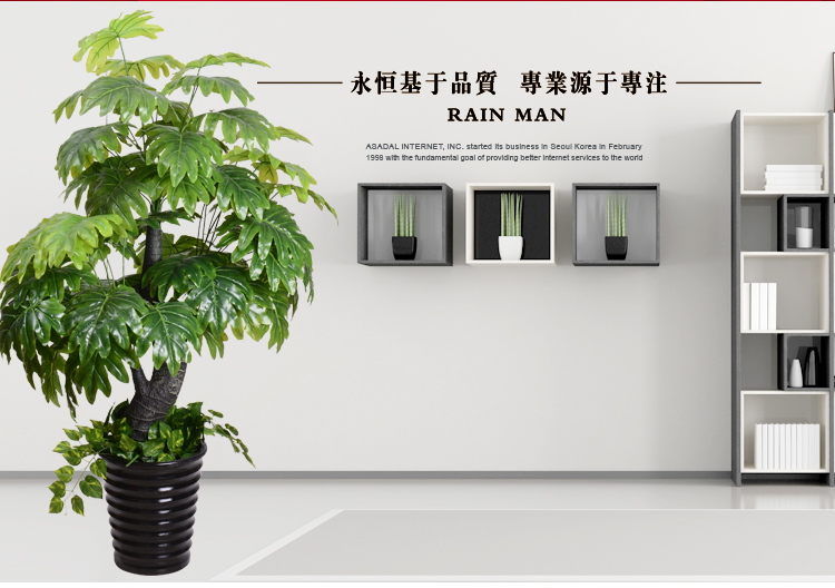 Mô phỏng nhỏ giọt Guanyin mô phỏng cây xanh giàu có cây giả lớn chậu cây cảnh phòng khách khách sạn hạ cánh trang trí hoa giả - Hoa nhân tạo / Cây / Trái cây hoa giả hạc