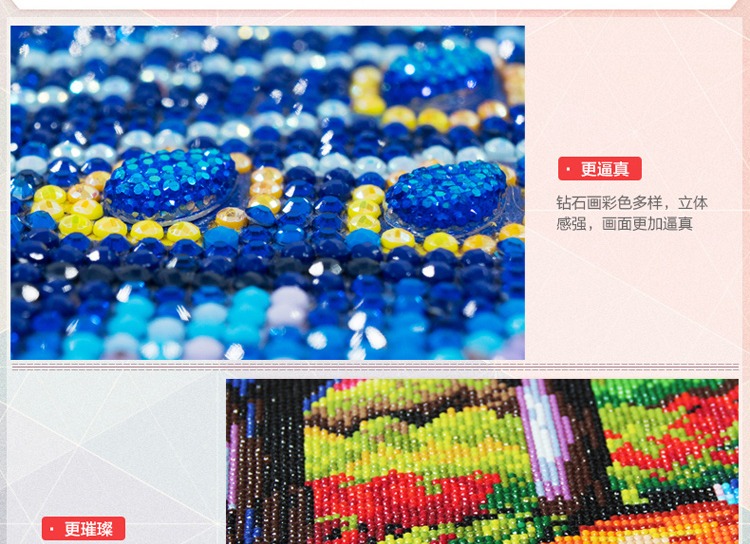 2019 viên kim cương mới sơn phòng khách đầy thêu kim cương nhỏ hoa cổ tích đáng yêu điểm cô gái gắn bó khâu miếng nhỏ của khoan ngói - Công cụ & phụ kiện Cross-stitch kéo bấm chỉ
