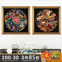 Cross -STITCH EMMODERY 2020 Новая большая гостиная Fengqiu Phoenix в стиле Китая Атмосфера 2021 Маленькие детали вышивка.
