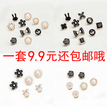 Anti-light brooch female fashion creative Joker coat collar pin buckle decoration small corsage pin fixed clothing accessories