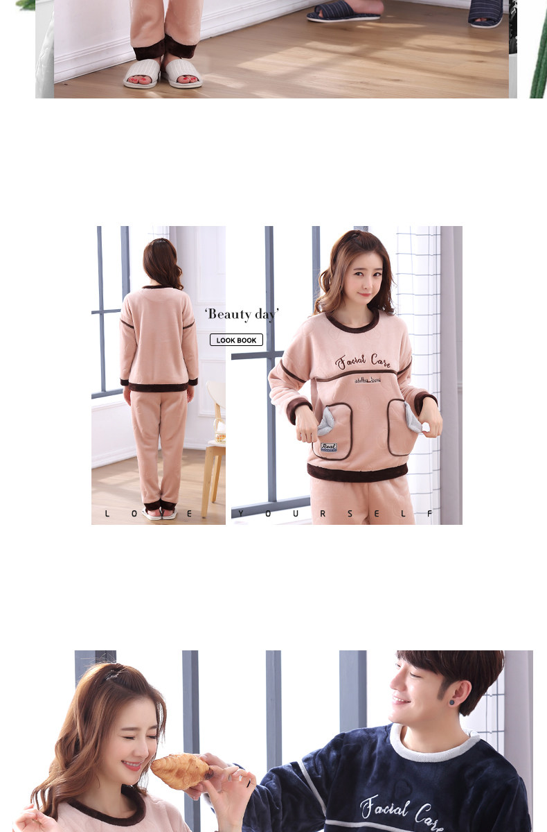 Pyjama mixte en Polyester Polyester  à manches longues - Ref 2988534 Image 10