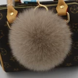 Большая подвеска, большой фугу мяч, очень большое плюшевое украшение на сумку, лиса, енот, 15 см, плюшевая