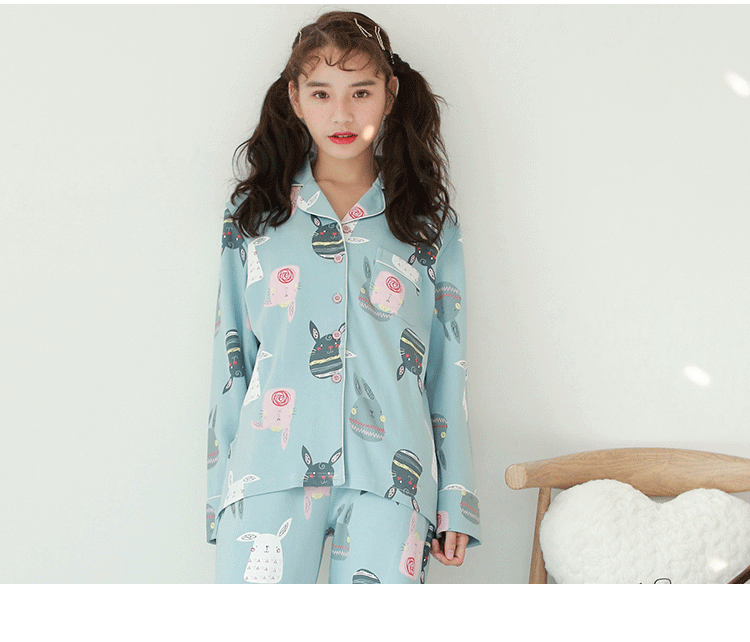 Pyjama mixte en Coton à manches longues - Ref 3005640 Image 9