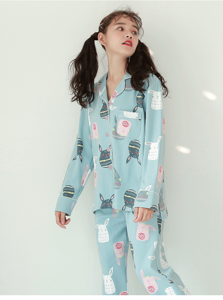 Pyjama mixte en Coton à manches longues - Ref 3005640 Image 12