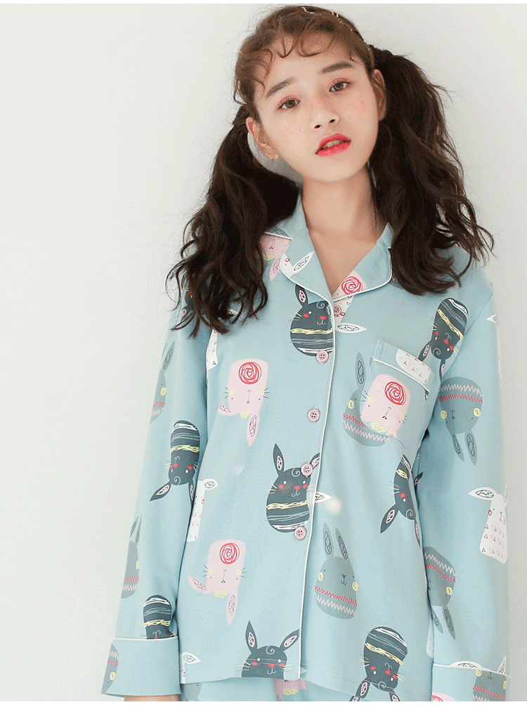 Pyjama mixte en Coton à manches longues - Ref 3005640 Image 11