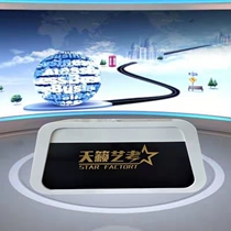 Fashion Studio Network Chairs Virtual Live Stage News Broadcast Desk Campus Radio Desk Interview Table Podcast Sounddesk