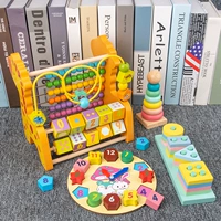 Маленький олень+Башня+Дом+Часы