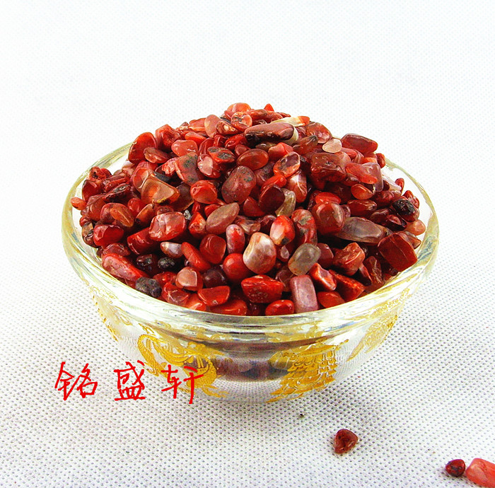 Buddhist Seven Precious Stones Natural Red Jade Medullary Manza Eight for a Bottle Buddha Buddha Tower to hide with 1 catty of quality