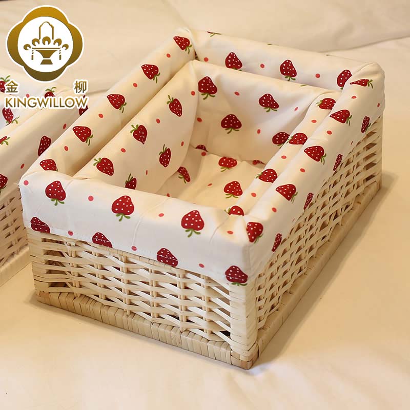 Storage box desktop storage storage box coffee table storage basket woven basket ins storage box basket cosmetics storage