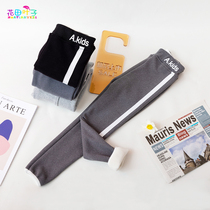 Girls leggings wear girls autumn clothes Autumn Autumn Spring Autumn thick childrens pants children big children plus velvet autumn and winter