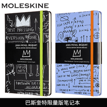 MOLESKINE partner Basquiat hard surface cross notebook hand account large notepad stationery gift box