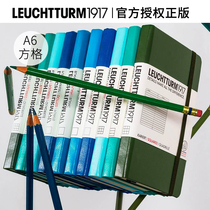 German lighthouse leuchtturm1917 notebook A6 hard surface square inner page painting picture portable book