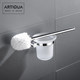 Artiqua All-Copper Toilet Brush Toilet Cup Toilet Cup Holder Square Toilet Brush Holder Toilet Cup Hanger
