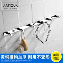 Germany ARTIQUA copper fashion adhesive hook coat hook hook pai gou clothes adhesive hook bathroom accessories