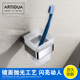 Artiqua 304 Stainless Steel Glossy Toothbrush Cup Holder Mouthwash Cup Bathroom Hardware Accessories