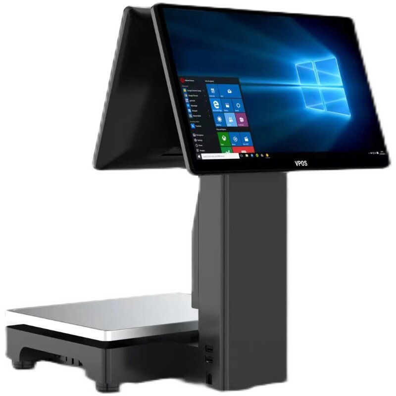 New Retail Snacks Fruits Raw Fresh Coffee Baking Jumphot Chain Weighing Collection Silver PC All-in-one-Taobao