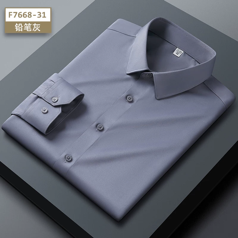 Classic suit jacket, elastic shirt, slim fit