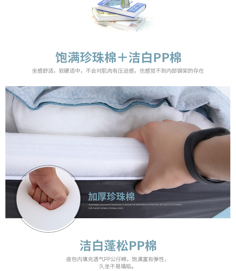 Beanbag đơn tatami ghế kiểu Nhật có thể gập lại cửa sổ giường ký túc xá ghế sofa ghế máy tính - Ghế sô pha ghế sofa mây