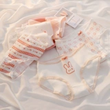 Нижнее белье, хлопковые антибактериальные летние тонкие штаны, милые трусы