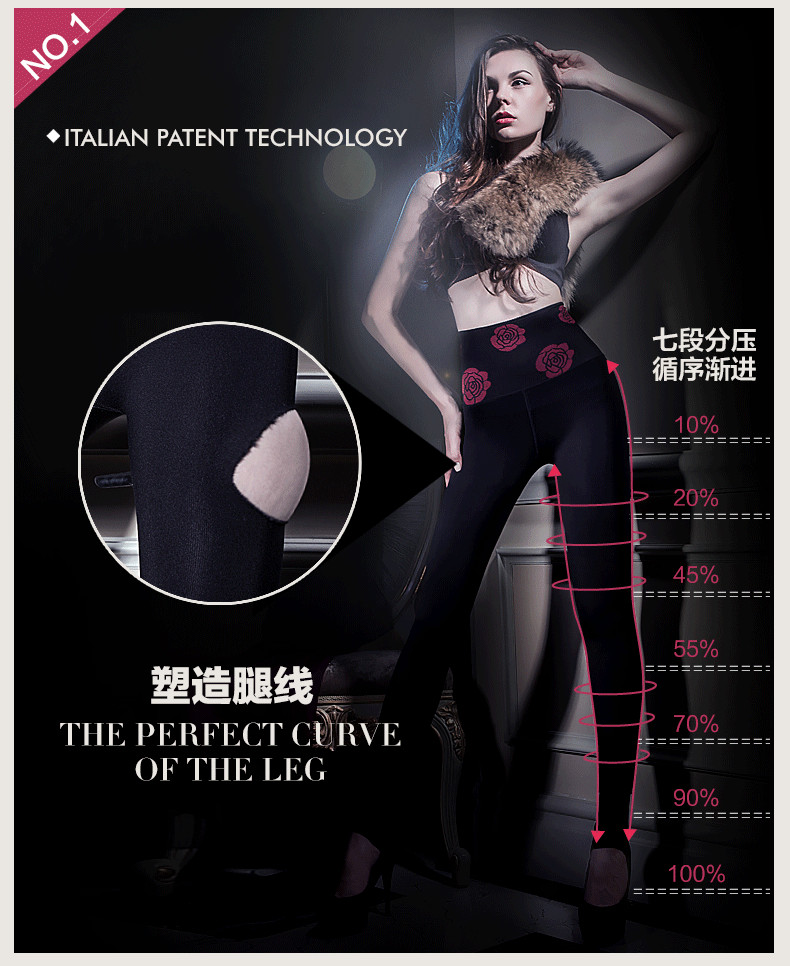 Pantalon collant jeunesse sexy en nylon - Ref 773595 Image 10