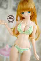 (Meow house)Color maple sugar sexy bikini swimsuit water 3 points BJDSD16SDGRSDDD spot baby clothes