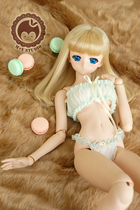 (Meow house)Silk sexy underwear set double bandeau underwear BJD DD 1 3 SD16 baby clothes