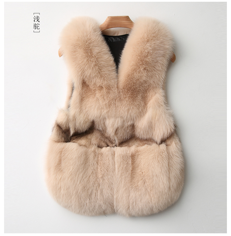 Manteau de fourrure femme ZQQZ - Ref 3173982 Image 15