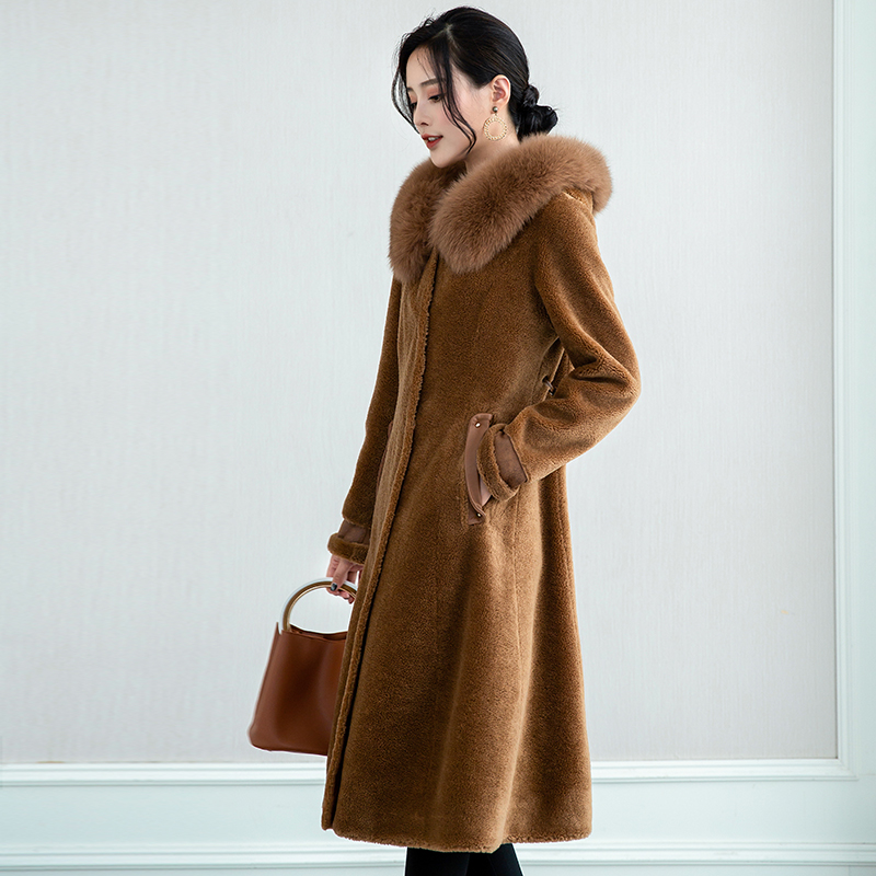 Manteau de fourrure femme ZQQZ - Ref 3174804 Image 5