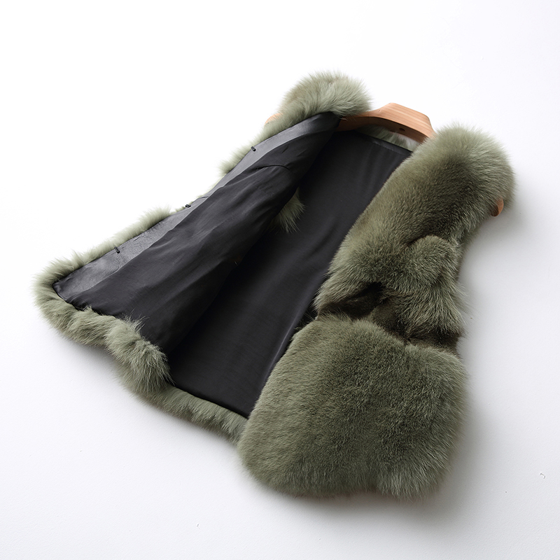 Manteau de fourrure femme ZQQZ - Ref 3173982 Image 3