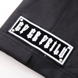 Весенние черные шорты для отдыха, штаны, 2020, городской стиль, оверсайз