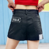 Весенние черные шорты для отдыха, штаны, 2020, городской стиль, оверсайз