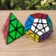 Qiyi Rubiks Cube Qiheng Five Devils Dodecahedron Shape Smooth Game Chuyên dụng Magic Magic 12 Mặt đồ chơi giáo dục - Đồ chơi IQ