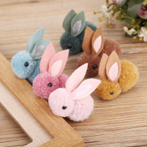  5 5*6 5cm cute lamb hair bunny christmas tree accessories ins wind sheep felt hair clip accessories