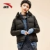 ANTA Anta down jacket mẫu nữ 2018 mùa đông dày phần ấm áo khoác trùm đầu thể thao áo khoác cotton ngắn áo phao nam đẹp Thể thao xuống áo khoác