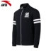 ANTA Anta Áo len nam mùa xuân và mùa thu Thanh niên Áo khoác thể thao Áo khoác thể thao Áo cardigan - Áo khoác thể thao / áo khoác áo khoác gió thể thao Áo khoác thể thao / áo khoác