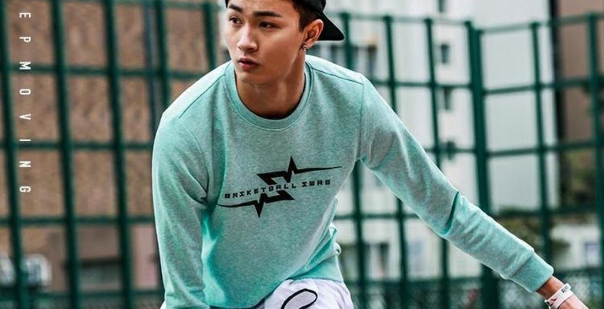 Anta áo len nam 2018 mùa xuân và mùa thu áo thun dài tay cổ tròn xu hướng thể thao bên trong áo hoodie nam trắng