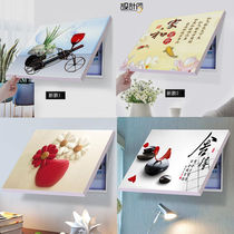 Living room Dining room Meter box occlusion decorative painting Hole-free distribution box Hanging painting Network cable box Main switch switch box painting