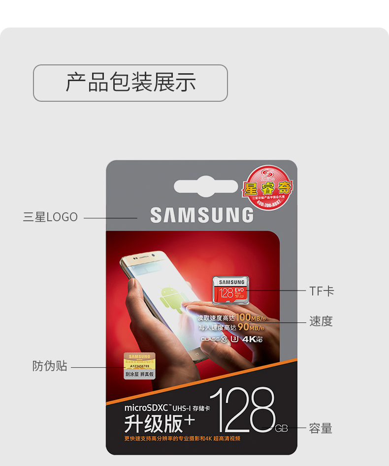 Купить Карта памяти Карта Samsung ТФ 128 ГБ карты памяти карты памяти ...