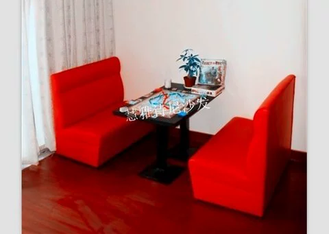 Nội thất Bắc Kinh tùy chỉnh / nhà hàng cafe ghế sofa thẻ / Ghế nhà hàng phương Tây ghế sofa / sofa vải KZ26 - FnB Furniture