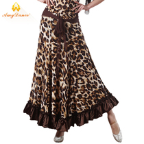 Amy dance dress Modern dance dress National standard dance skirt New large swing hip ballroom dance skirt practice dress