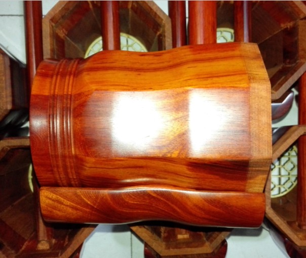 Fine African small leaf rosewood middle beard shelf 3.5 inch 4 inch middle beard rough manufacturers direct sales