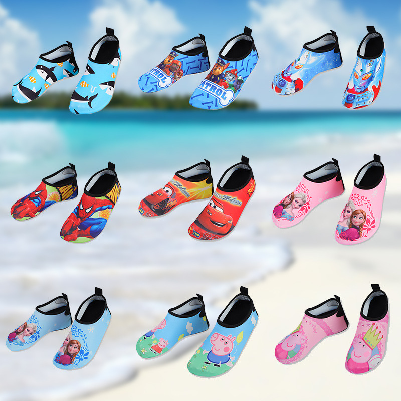 Children's beach shoes and socks barefoot snorkeling shoes boys and girls swimming soft-soled shoes non-slip treadmill shoes home floor
