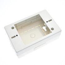 American exposed junction box 118 American standard wall switch plastic exposed box South American power socket installation bottom box