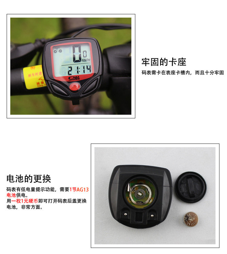 Tableau de bord vélo AISOGN - Ref 2440188 Image 9