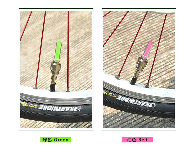 Eclairage pour vélo AISONG - feux de Valve - Ref 2401772 Image 14