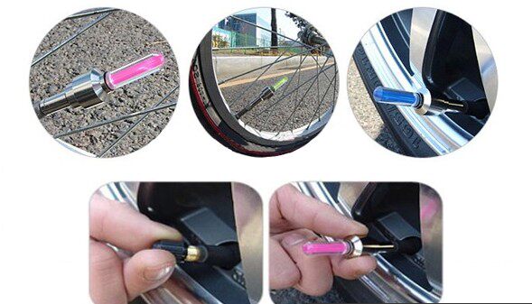 Eclairage pour vélo AISONG - feux de Valve - Ref 2401772 Image 12