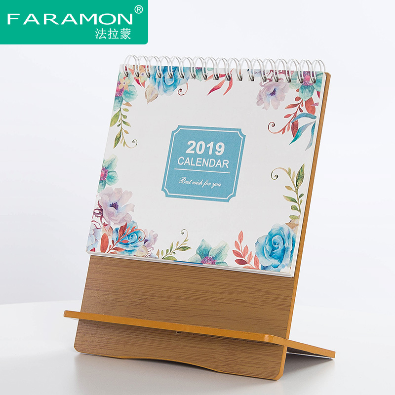 faramon 2019 mini calendar 2019 calendar custom cute creative small desk calendar 2019