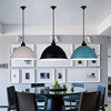 Loft Industrial Lampshade Macaron Industrial Style Gym Dance Studio Retro Internet Cafe Workshop Mall Factory Pendant Light